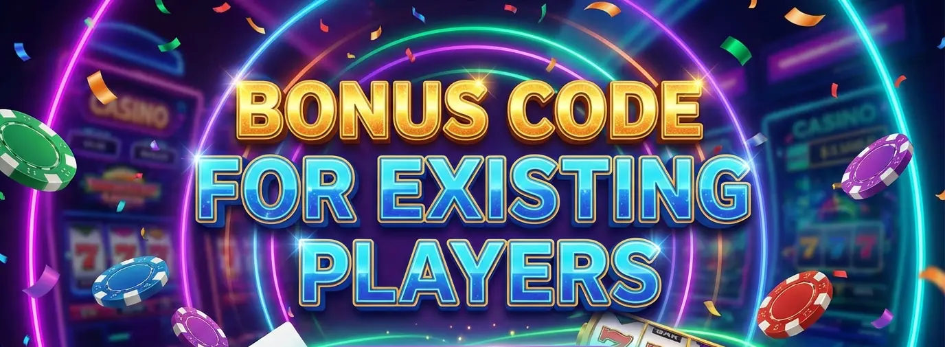 Spin bonus code for existing players
